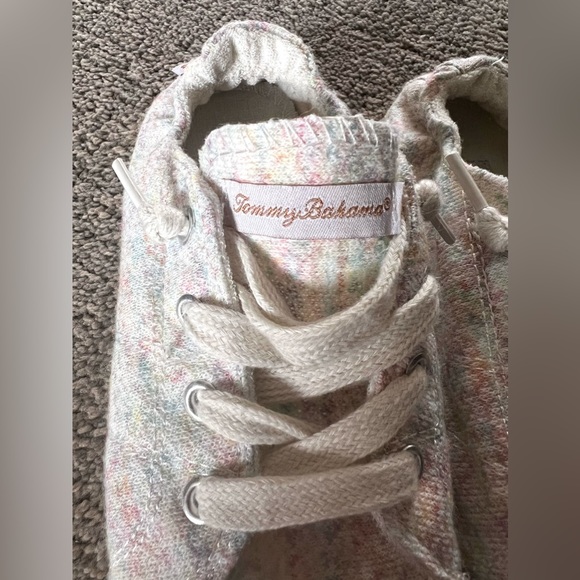 Pastel Tommy Bahama slip on sneakers size 7 - Picture 4 of 8